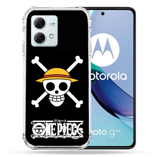Coque Renforcée Pour Motorola G84 5G Manga One Piece Tete de Mort