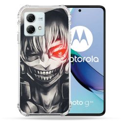 Coque Renforcée Pour Motorola G84 5G Manga Tokyo Ghoul Kaneki Noir