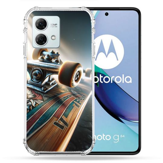 Coque Renforcée Pour Motorola G84 5G Planche Skate
