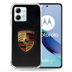 Coque Renforcée Pour Motorola G84 5G Porsche Carbone