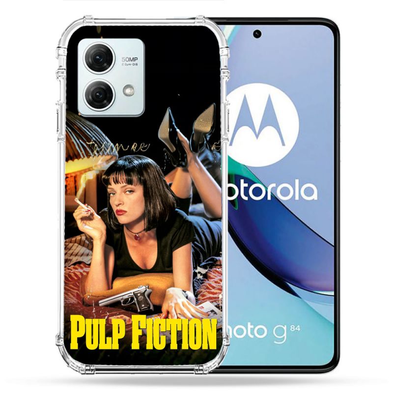 Coque Renforcée Pour Motorola G84 5G Pulp Fiction Affiche