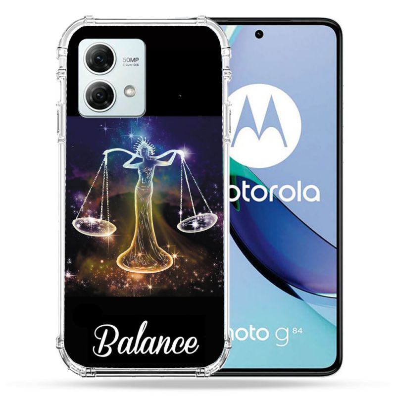 Coque Renforcée Pour Motorola G84 5G Signe Zodiaque 2 Balance