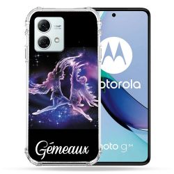 Coque Renforcée Pour Motorola G84 5G Signe Zodiaque 2 Gémeaux