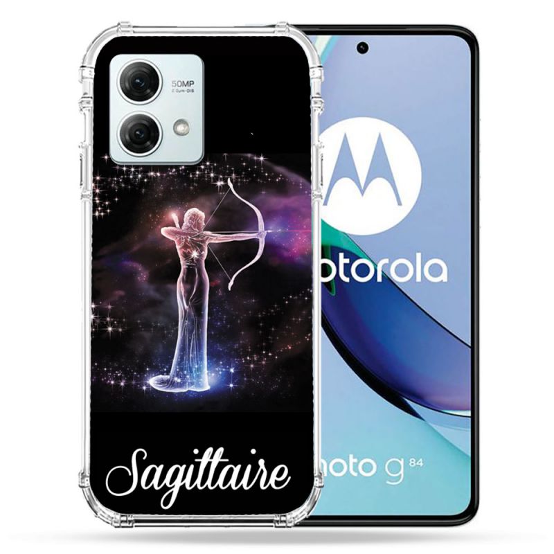 Coque Renforcée Pour Motorola G84 5G Signe Zodiaque 2 Sagittaire