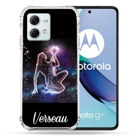 Coque Renforcée Pour Motorola G84 5G Signe Zodiaque 2 Verseau