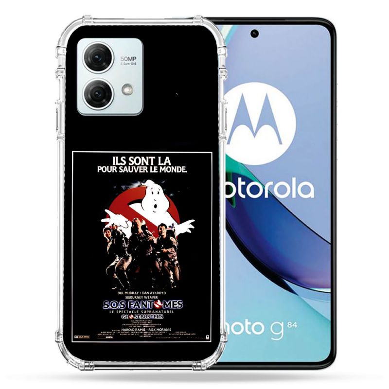 Coque Renforcée Pour Motorola G84 5G SOS Fantome Affiche