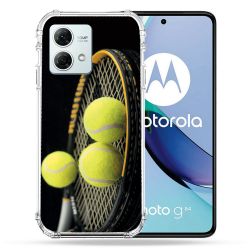 Coque Renforcée Pour Motorola G84 5G Sport Tennis Balls