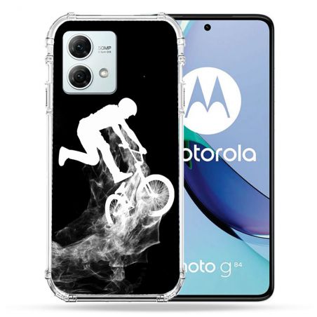 Coque Renforcée Pour Motorola G84 5G Sport VTT Noir