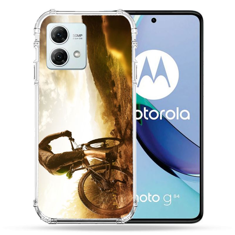 Coque Renforcée Pour Motorola G84 5G Sport VTT Soleil