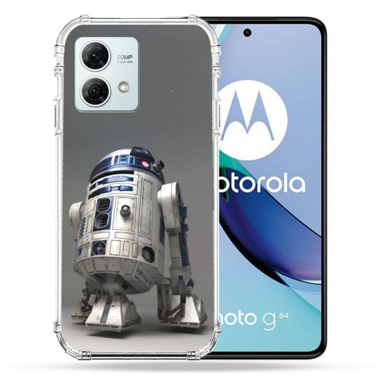 Coque Renforcée Pour Motorola G84 5G Star Wars - R2D2