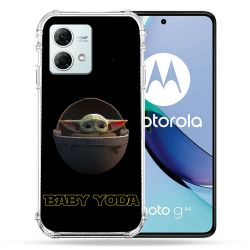 Coque Renforcée Pour Motorola G84 5G Star Wars - Yoda bebe noir