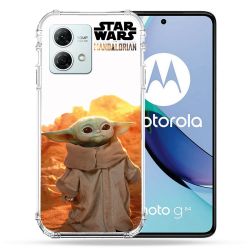 Coque Renforcée Pour Motorola G84 5G Star Wars - Yoda bebe soleil