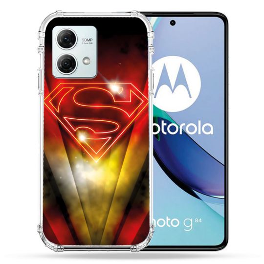 Coque Renforcée Pour Motorola G84 5G Superman Logo