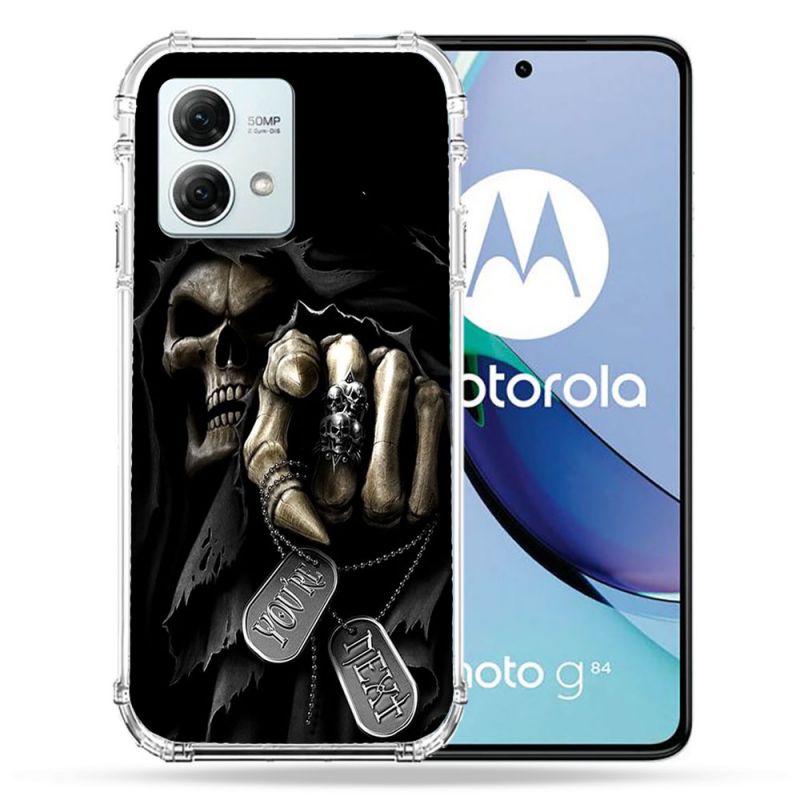 Coque Renforcée Pour Motorola G84 5G Tete de Mort Your Next