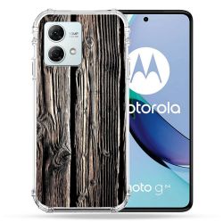 Coque Renforcée Pour Motorola G84 5G Texture Bois