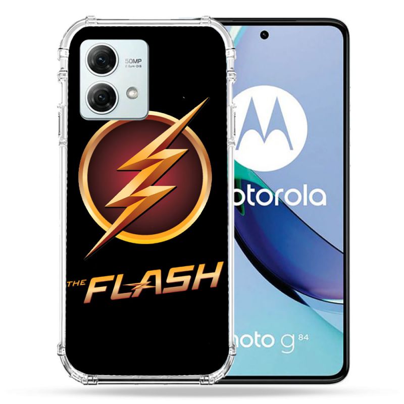 Coque Renforcée Pour Motorola G84 5G The Flash Logo