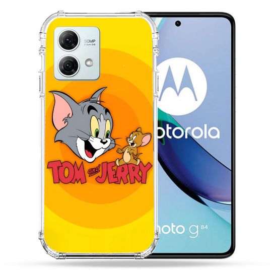 Coque Renforcée Pour Motorola G84 5G Tom Jerry