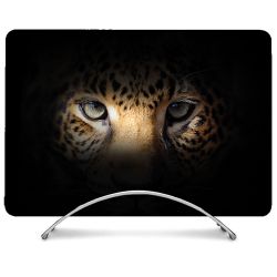 Coque Intégrale Pour MacBook Air M2 M3 13.6 Animal Leopard Yeux
