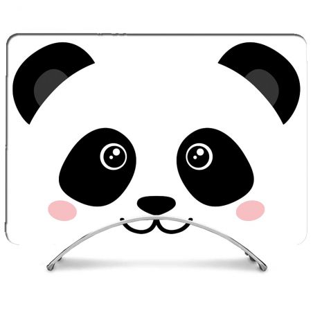 Coque Intégrale Pour MacBook Air M2 M3 13.6 Animal Panda Blanc