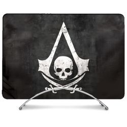 Coque Intégrale Pour MacBook Air M2 M3 13.6 Assassin Creed Tete Mort