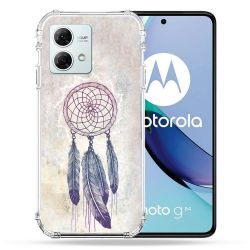 Coque Renforcée Pour Motorola G84 5G Zen Attrape Reve Blanc