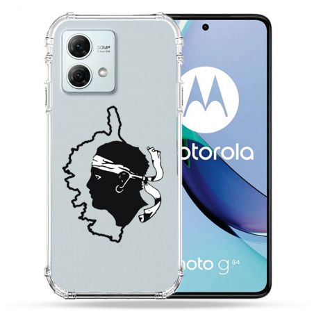 Coque Transparente Pour Motorola G84 5G Corse