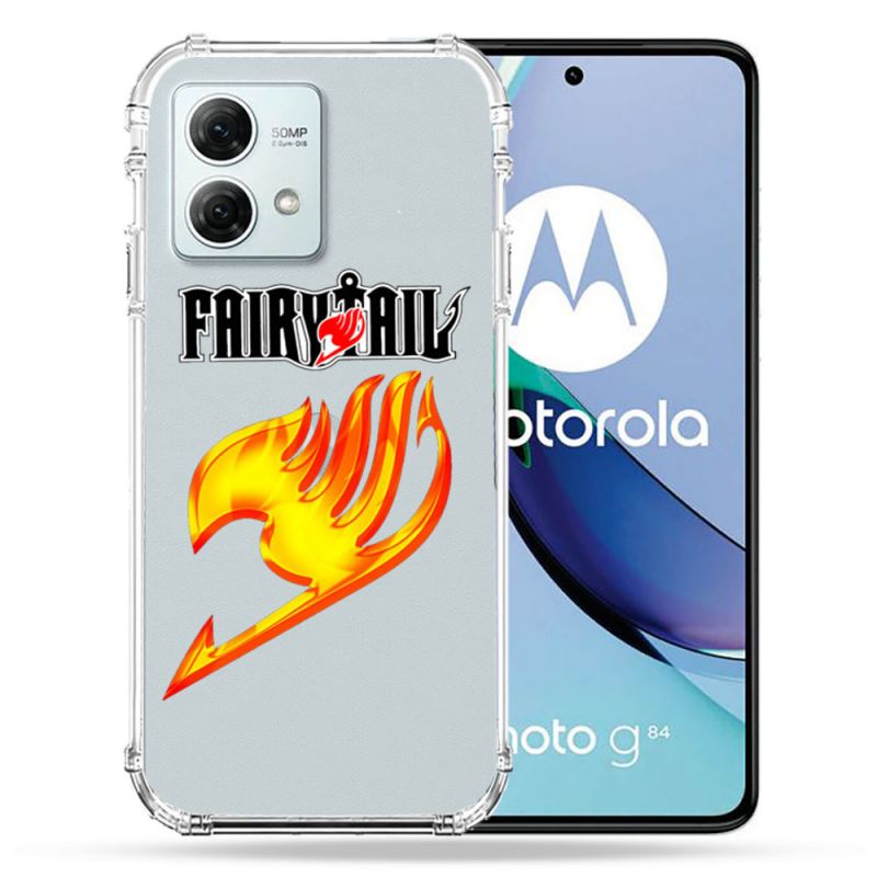 Coque Transparente Pour Motorola G84 5G Fairy Tail