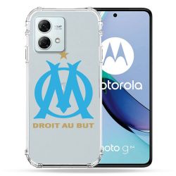 Coque Transparente Pour Motorola G84 5G Foot Olympique Marseille OM