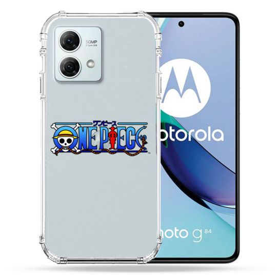Coque Transparente Pour Motorola G84 5G One Piece Logo
