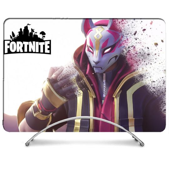 Coque Intégrale Pour MacBook Air M2 M3 13.6 Fortnite Blanc