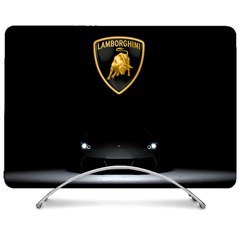 Coque Intégrale Pour MacBook Air M2 M3 13.6 Lamborghini Noir