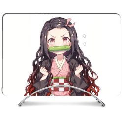 Coque Intégrale Pour MacBook Air M2 M3 13.6 Manga Demon Slayer Nezuko