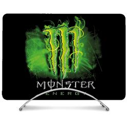 Coque Intégrale Pour MacBook Air M2 M3 13.6 Monster Energy Vert