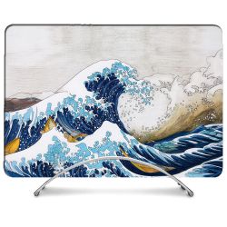 Coque Intégrale Pour MacBook Air M2 M3 13.6 Peinture La Grande Vague
