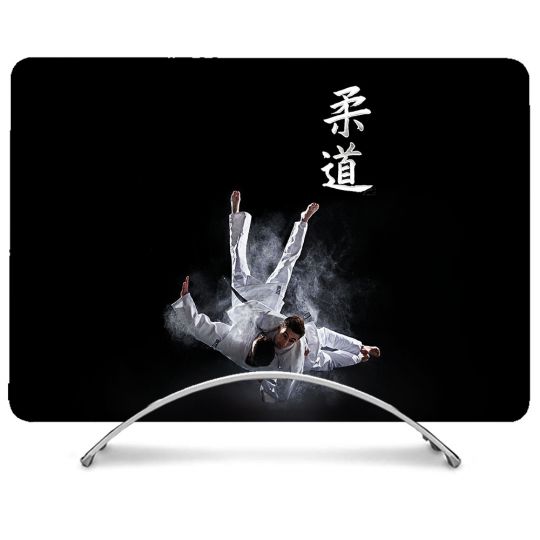 Coque Intégrale Pour MacBook Air M2 M3 13.6 Sport Judo Noir