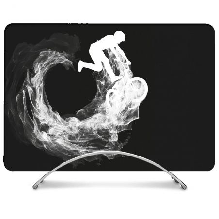 Coque Intégrale Pour MacBook Air M2 M3 13.6 Sport VTT Noir