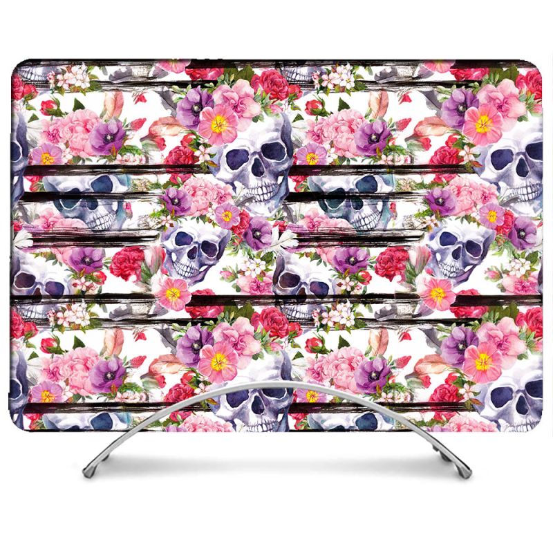 Coque Intégrale Pour MacBook Air M2 M3 13.6 Tete de Mort Pattern