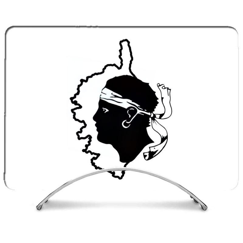Coque Intégrale Pour MacBook Air M2 M3 13.6 Voyage Corse Blanc