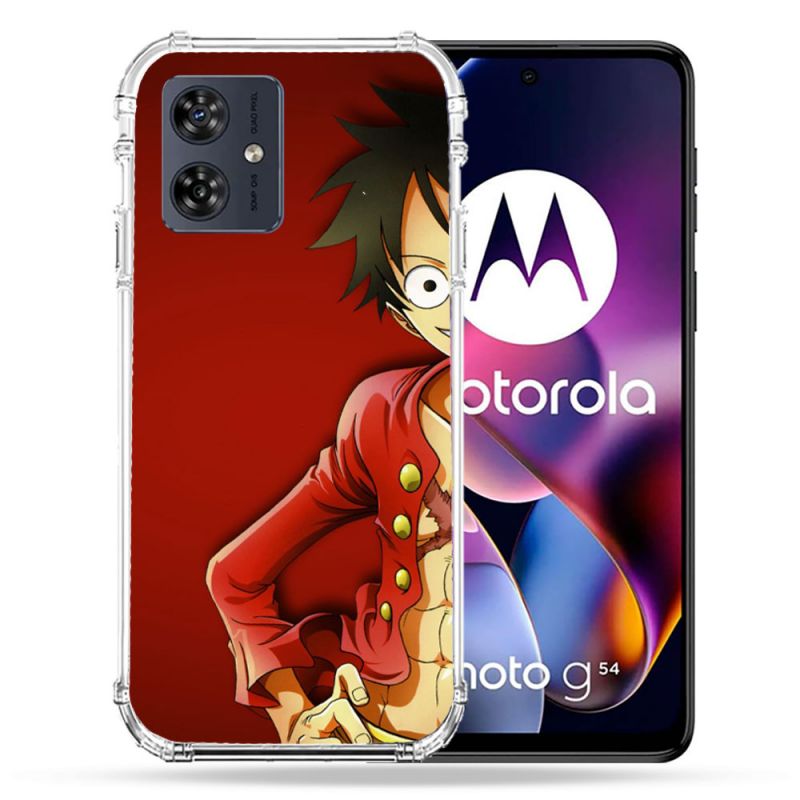 Coque Renforcée Pour Motorola G54 5G Manga One Piece Luffy