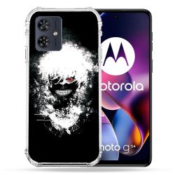 Coque Renforcée Pour Motorola G54 5G Manga Tokyo Ghoul Kaneki Tag