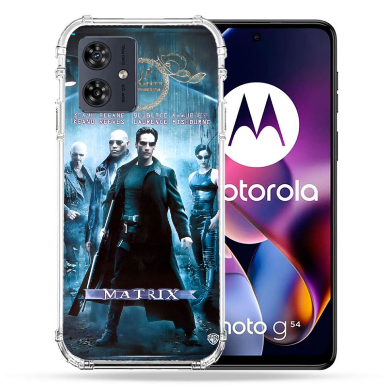 Coque Renforcée Pour Motorola G54 5G Matrix Affiche