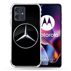 Coque Renforcée Pour Motorola G54 5G Mercedes Carbone