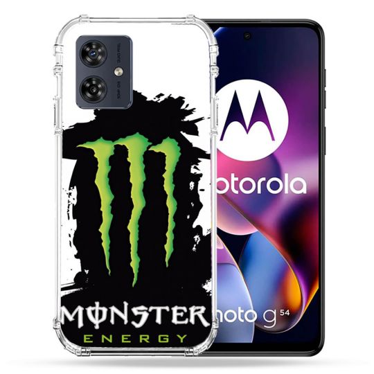 Coque Renforcée Pour Motorola G54 5G Monster Energy Tache