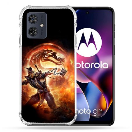 Coque Renforcée Pour Motorola G54 5G Mortal Combat