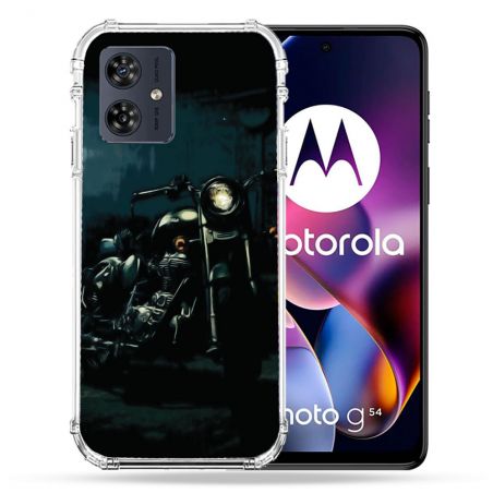 Coque Renforcée Pour Motorola G54 5G Moto Harley Vintage