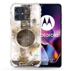 Coque Renforcée Pour Motorola G54 5G Musique Guitare Tag