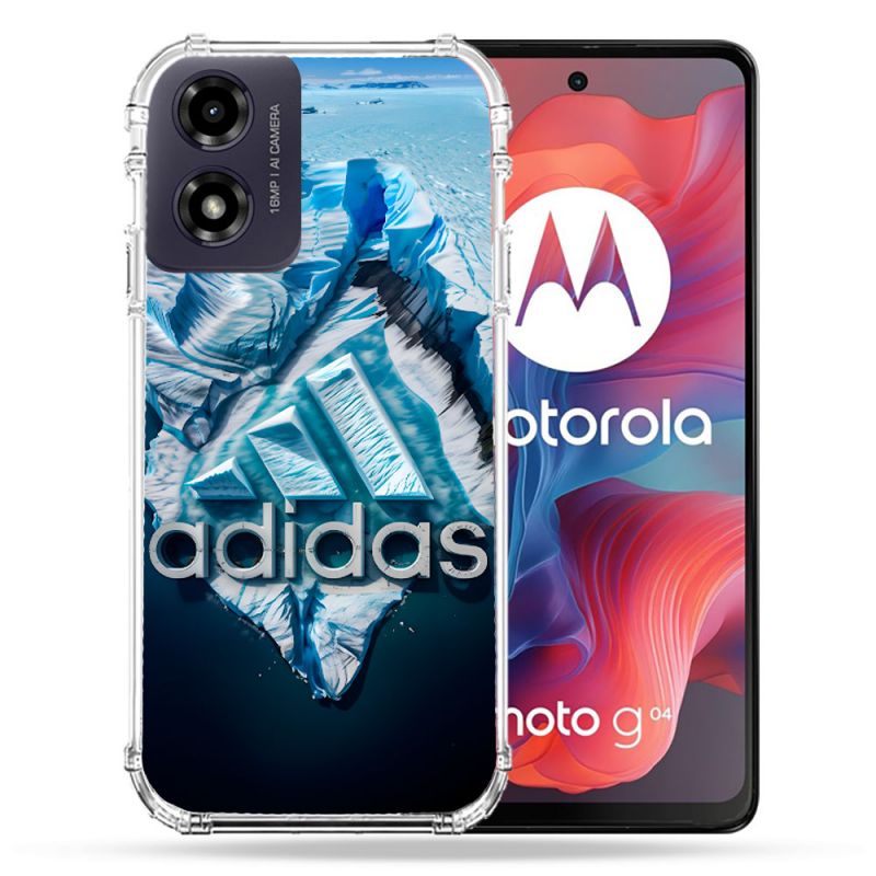 Coque Renforcée Pour Motorola G04 4G Adidas Iceberg