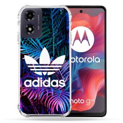 Coque Renforcée Pour Motorola G04 4G Adidas Palmier