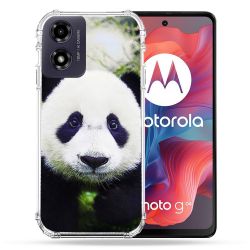 Coque Renforcée Pour Motorola G04 4G Animal Panda Color