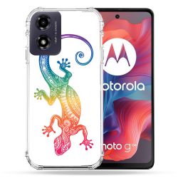 Coque Renforcée Pour Motorola G04 4G Animal Salamandre Color